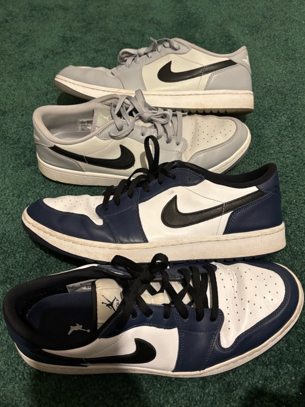 Nike air Jordan 1 men’s golf shoe bundle